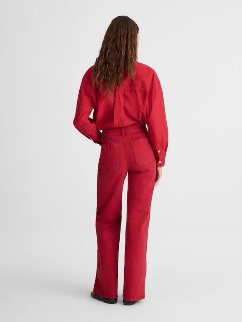 Madewell The Emmy Wide-Leg Pant 31 - Picture 4 of 9